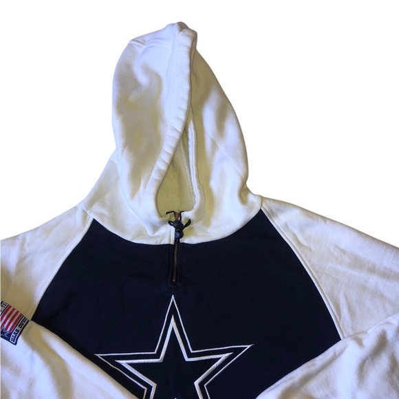 Reebok Vintage Gridiron Classic Dallas Cowboys Hoodie NFL - Picture 3 of 6